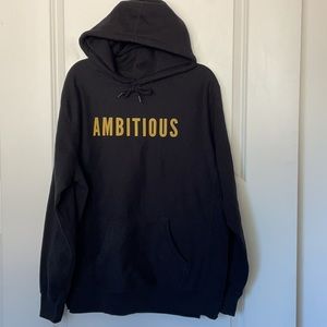 Phenomenal Woman Action Campaign Ambitious Split Hem Hoodie Large